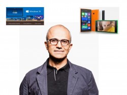 Nadella+Phones (Fotos: Microsoft)