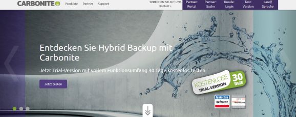 Carbnite Hybrid-Backup (Bild: Carbonite)