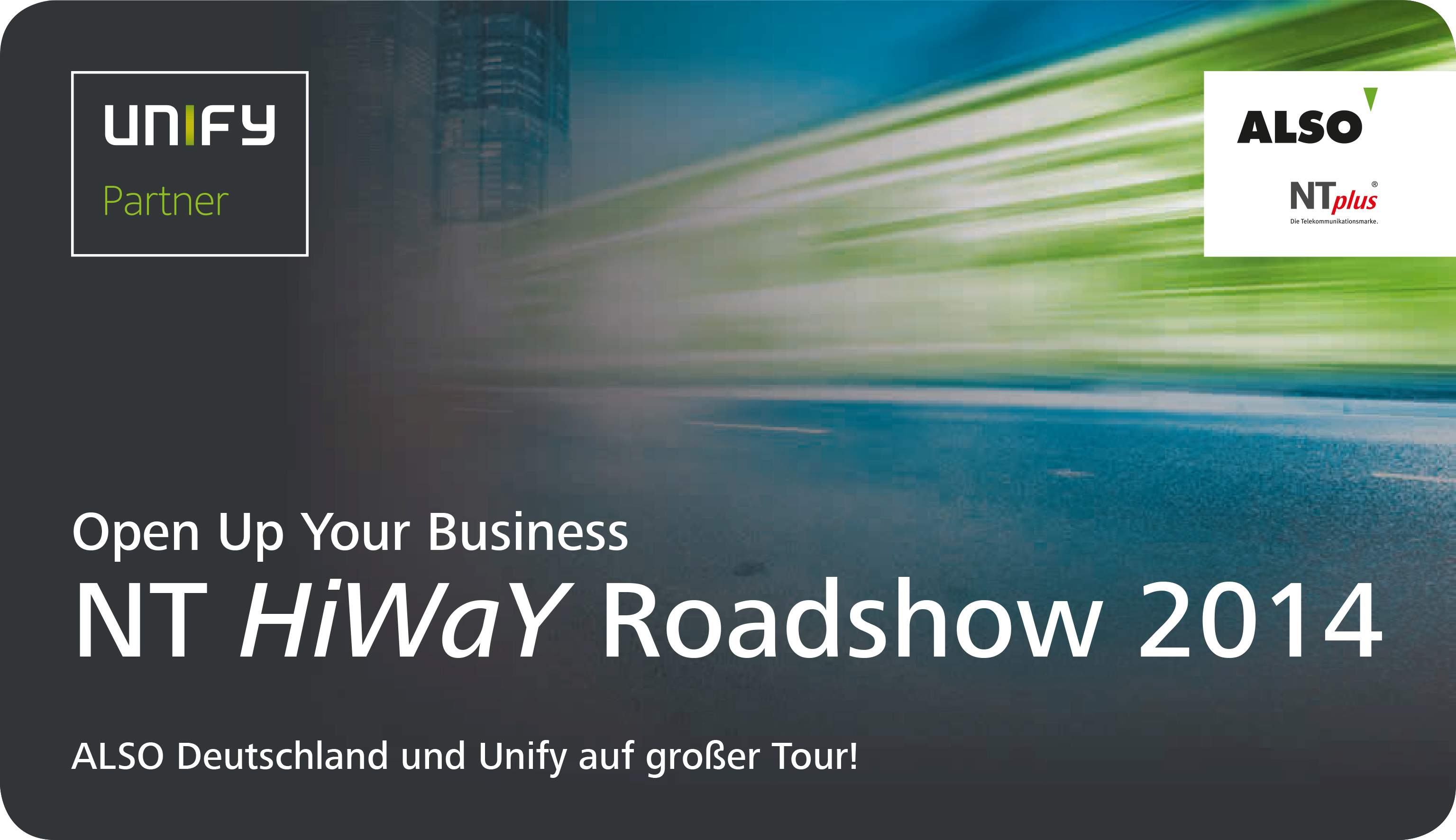NT HiWaY Roadshow 2014 startet