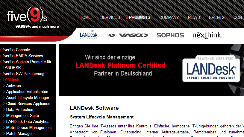 LANDESK: Erfolg für Platinum Partner
