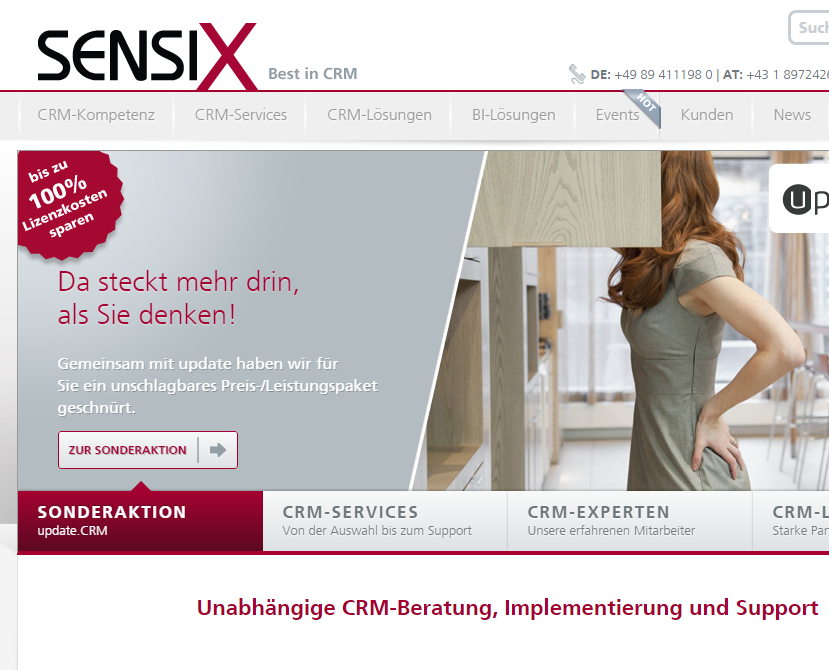 Sensix ist insolvent