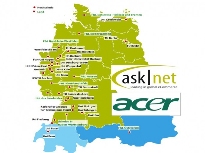 Asknet-Vertriebsnetz (Bild Aknet, Acer, Channelbiz)