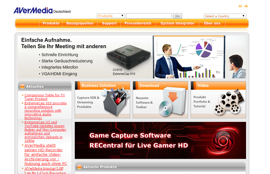 api vertreibt AVerMedia