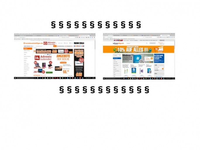 Ssoftwareilliger.de gegen Notebooksbilliger.de (Bild: Channelbiz.de)