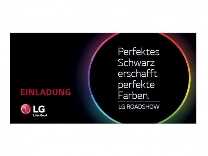 LG Roadshow-Eeinladung (Bild: LG)