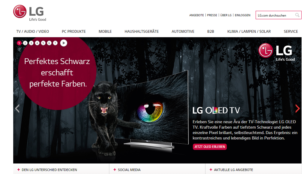 LG startet Roadshow