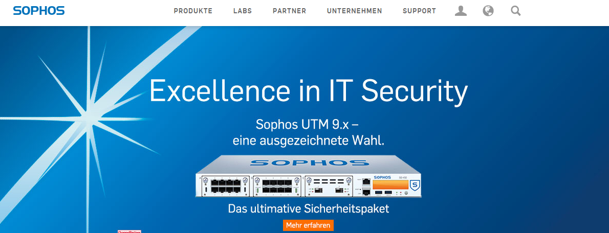 Sophos startet Promotion