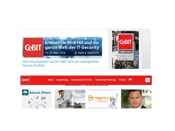 Rigby CeBIT 2016 (Screenshots: Channelbiz.de)