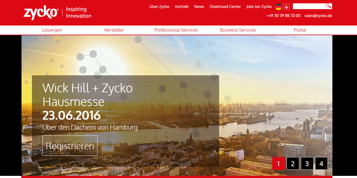 Zycko vertreibt  Unitrends