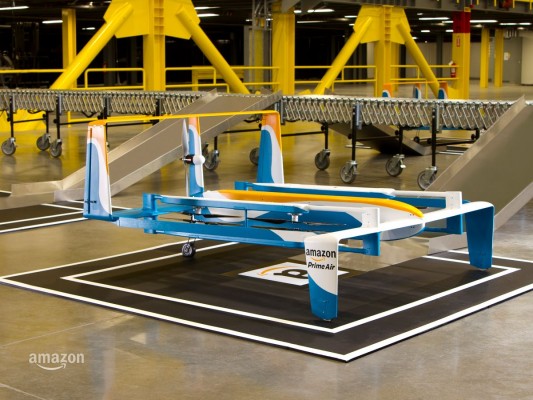 Lieferdrohne Amazon PrimeAir (Bild: Amazon)