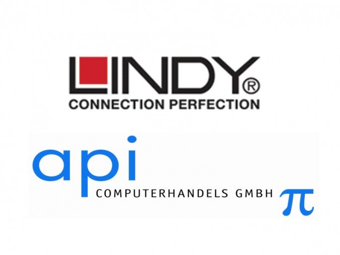 Lindy im api-Vertrieb (Logo-Zusammenstellung: channelbiz.de)