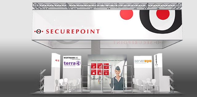 Securepoint-Stand, IT-SA 2016 (Bild: Securepoint)