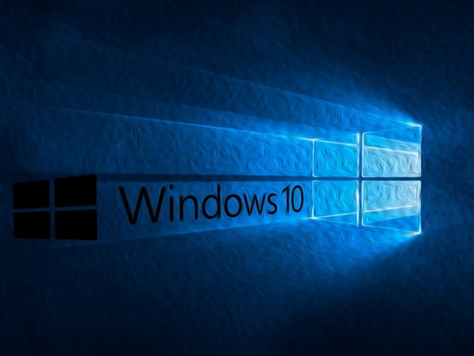 Windows-10-Logo: Schrift schwarz (Bild: ZDNet.de)