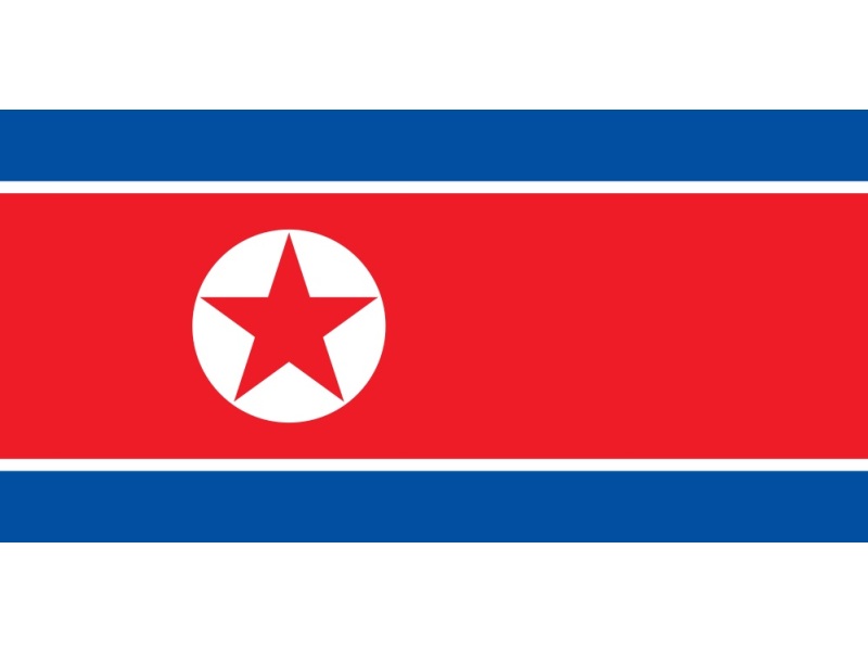 Flagge von Nordkorea (Bild: Public Domain)