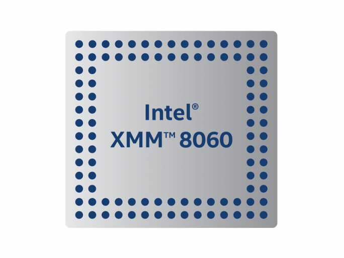 Intel XMM 8060 5G-Modemchip (Bild: Intel)